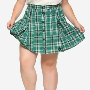 ▫️HP green mini skirt▫️